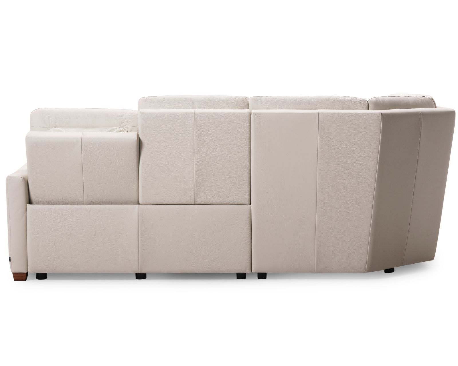 Luna 40110 Triple Power Reclining Sectional (+50 fabrics) - Layout C: Three Piece Reclining Sectional (2 recliners) 98" x 98"