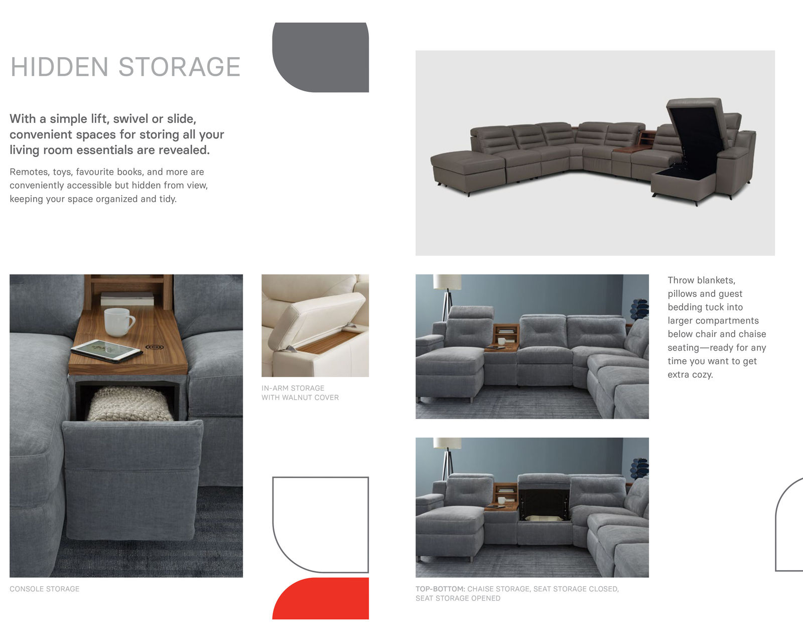 Apex 44008 Reclining Sectional (+200 colors)