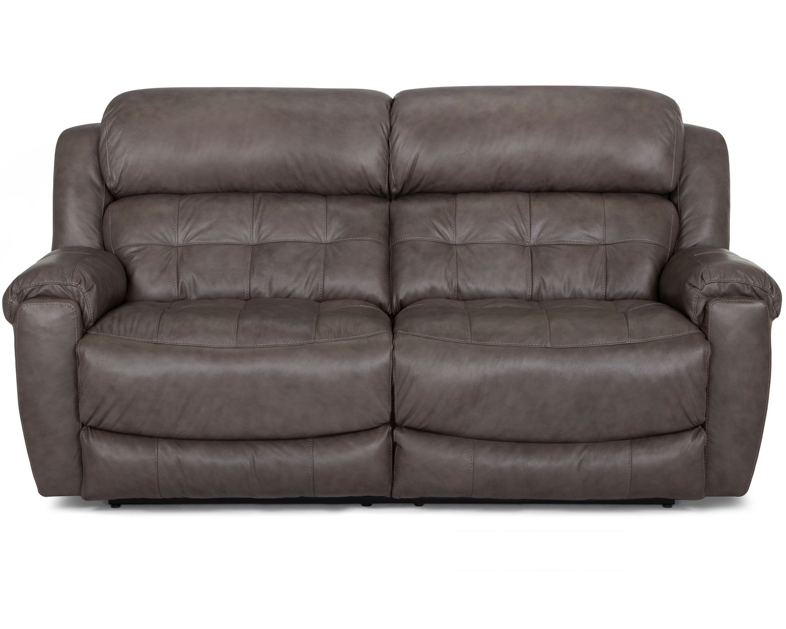 Corwin Dual Reclining Leather Sofa (+2 colors) 83" - Take an Extra 25% Off the Corwin Leather Double Reclining Sofa in Grey