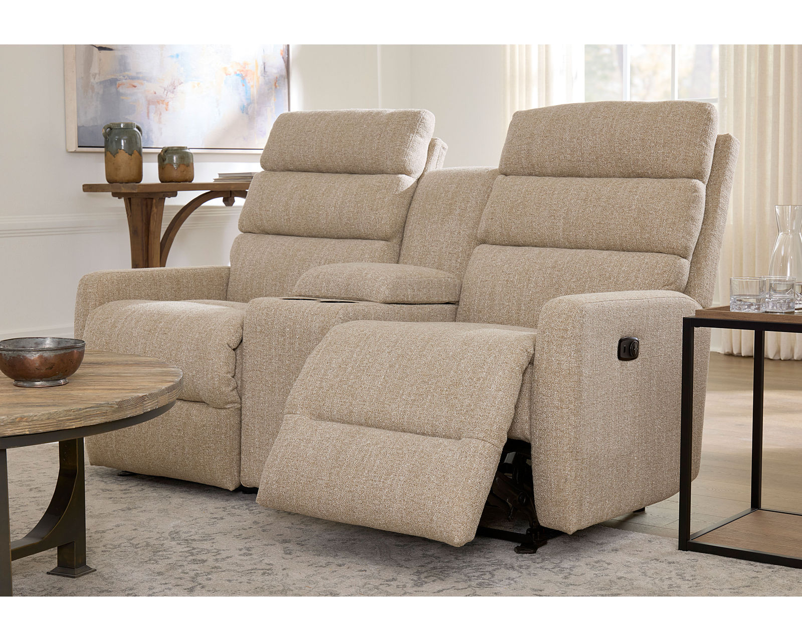 Kristisha 78" Reclining Sofa (+130 fabrics) - Customize in over 100 standard and performance fabrics