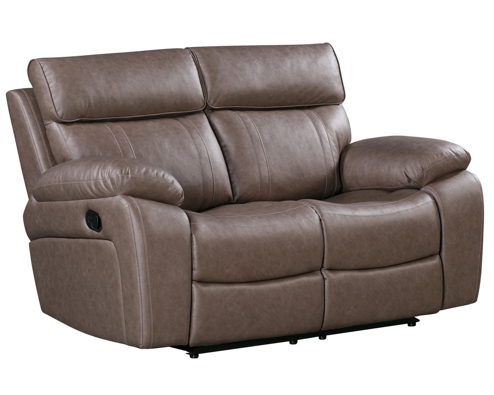 Theon 88" Reclining Sofa w/ Drop Down Table (In stock - Fast shipping) - Theon Reclining Loveseat