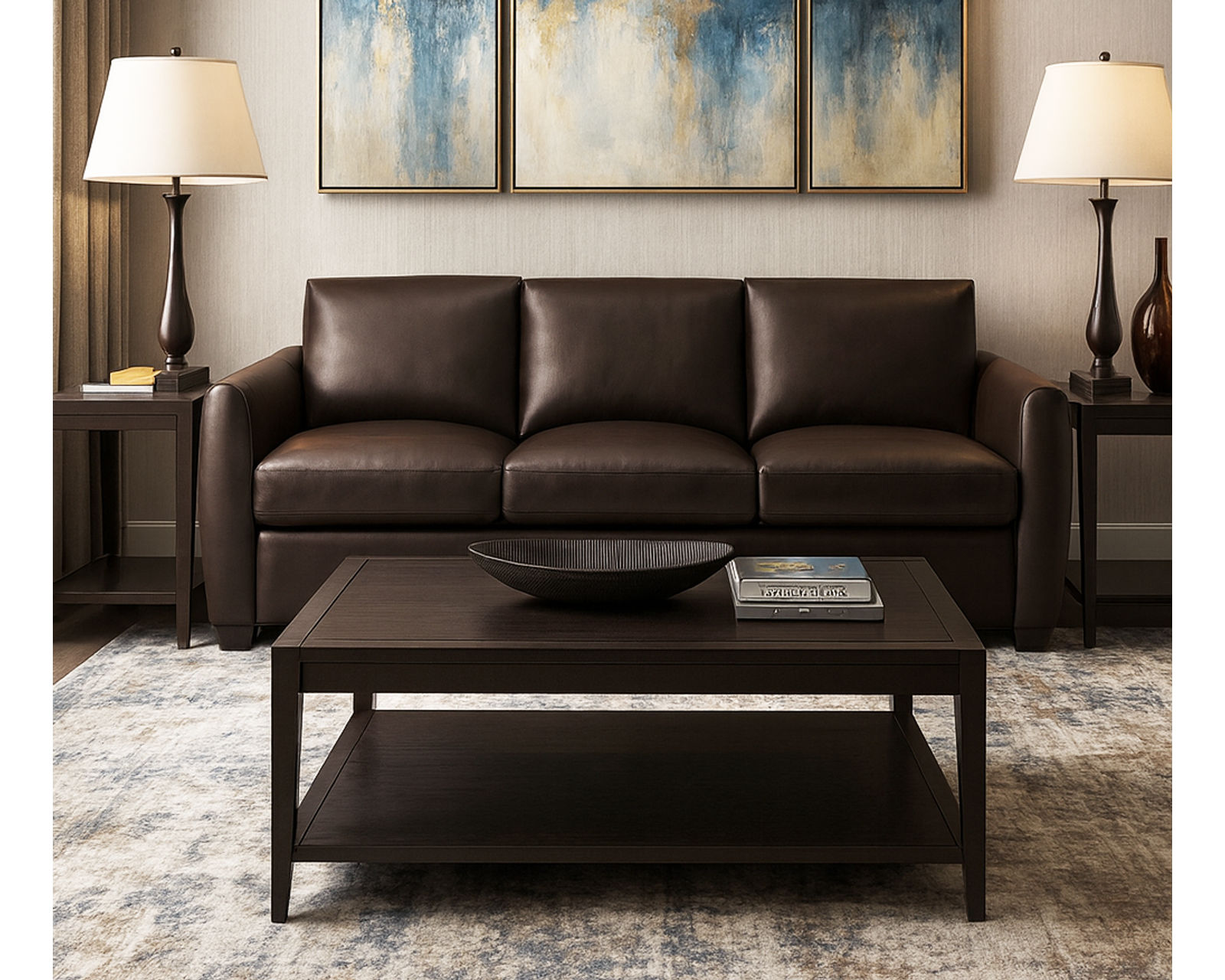 Charli 77743 Sofa (79" x 90" or 111") +100 leathers - Charli 90" Sofa (three cushions)