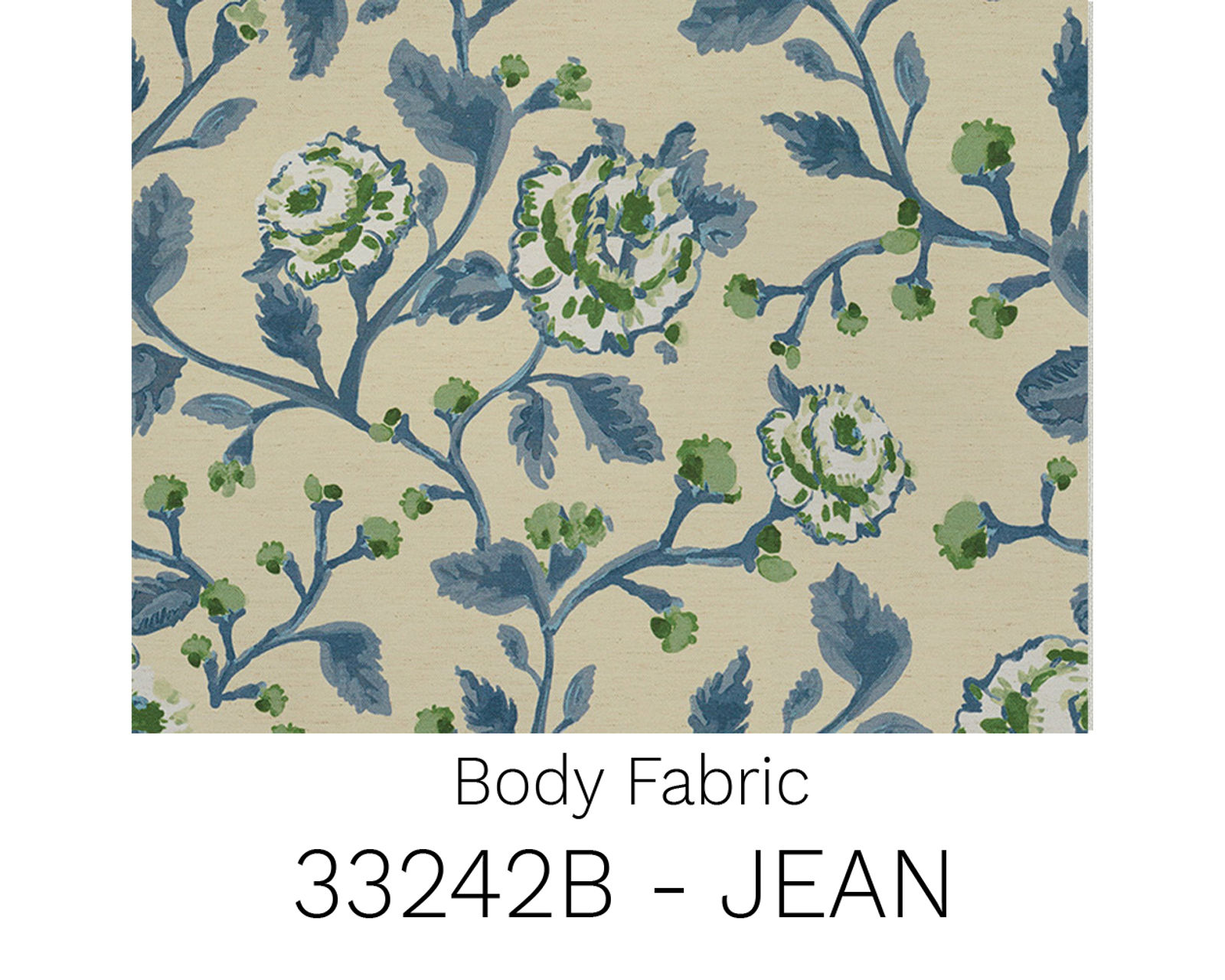 Erin & Ben Faulkner 86" Sofa ( +50 fabrics)  - Body Fabric 33242B Jean