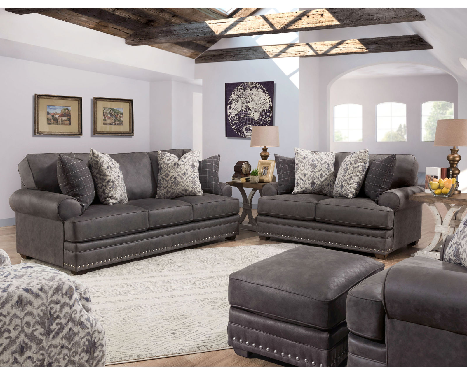 McClain 93" Sofa (Includes Pillows) - Buy the piece or enjoy the entire room.