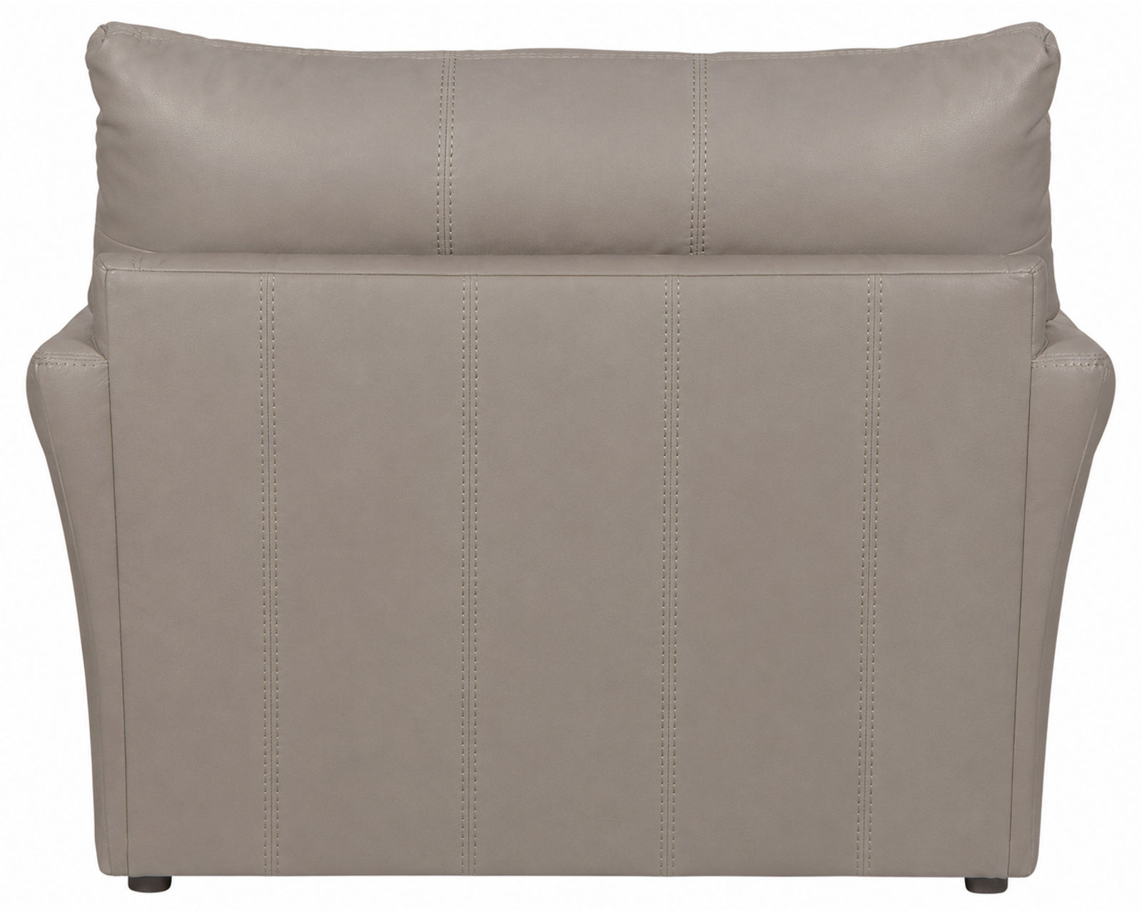 Prato Top Grain Leather Touch 85" Sofa (2 colors) includes pillows