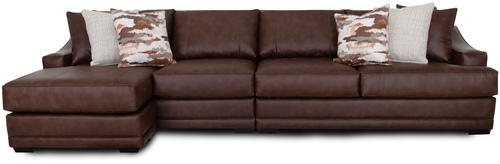 Layout B:  Two Piece Sectional 62.5" x 160"