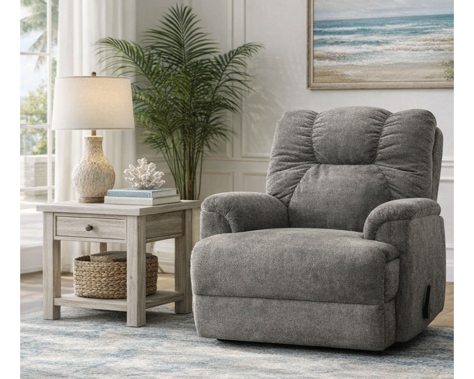 Cuddler EZ5W00 Recliner - 3 mechanisms  (+100 Standard and Performance Fabrics) -  (+100 Standard and Performance Fabrics)