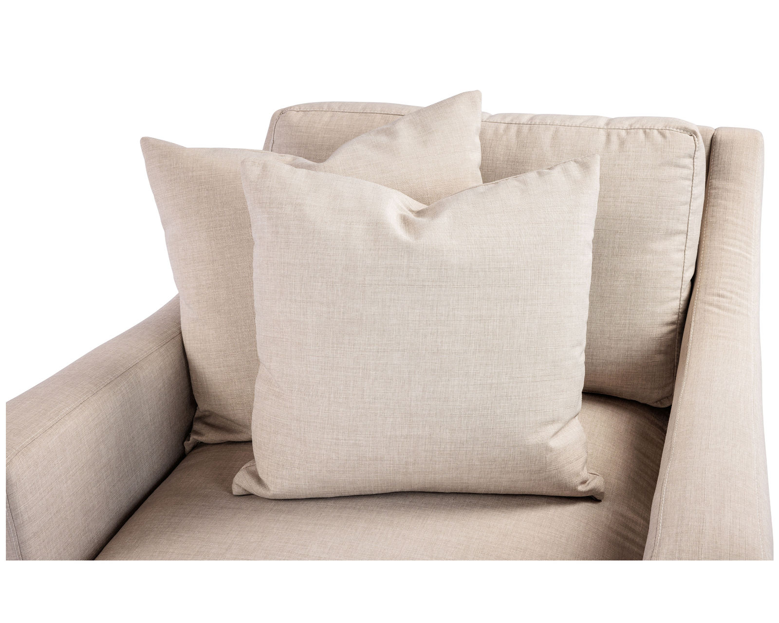 Warner Chair (+100 fabrics) - Includes two pillows - 25" and 23"