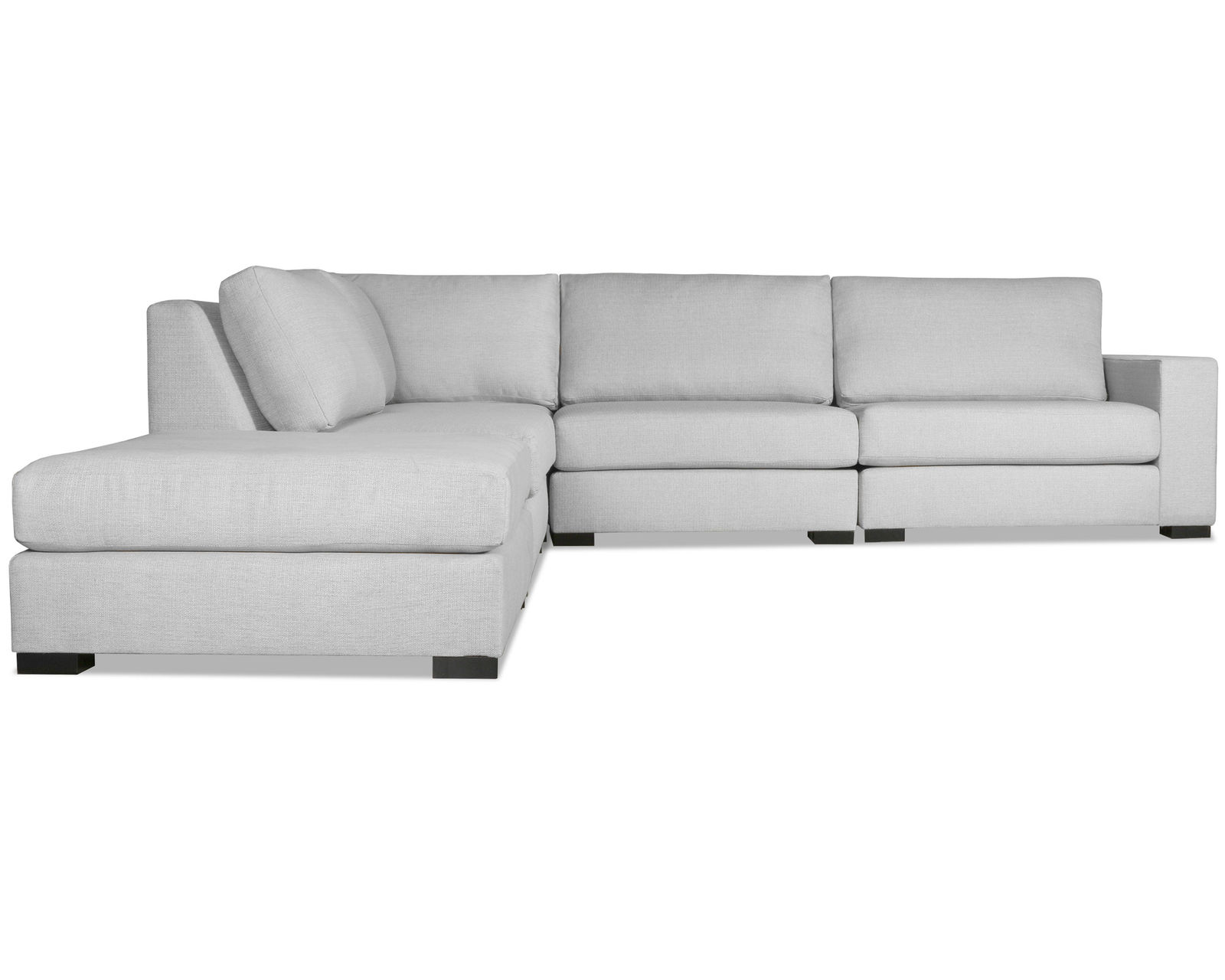 Veranda 5 Pieces Modular Sectional A (Choice of Colors) - Veranda 5 Pieces Modular Sectional in Grey