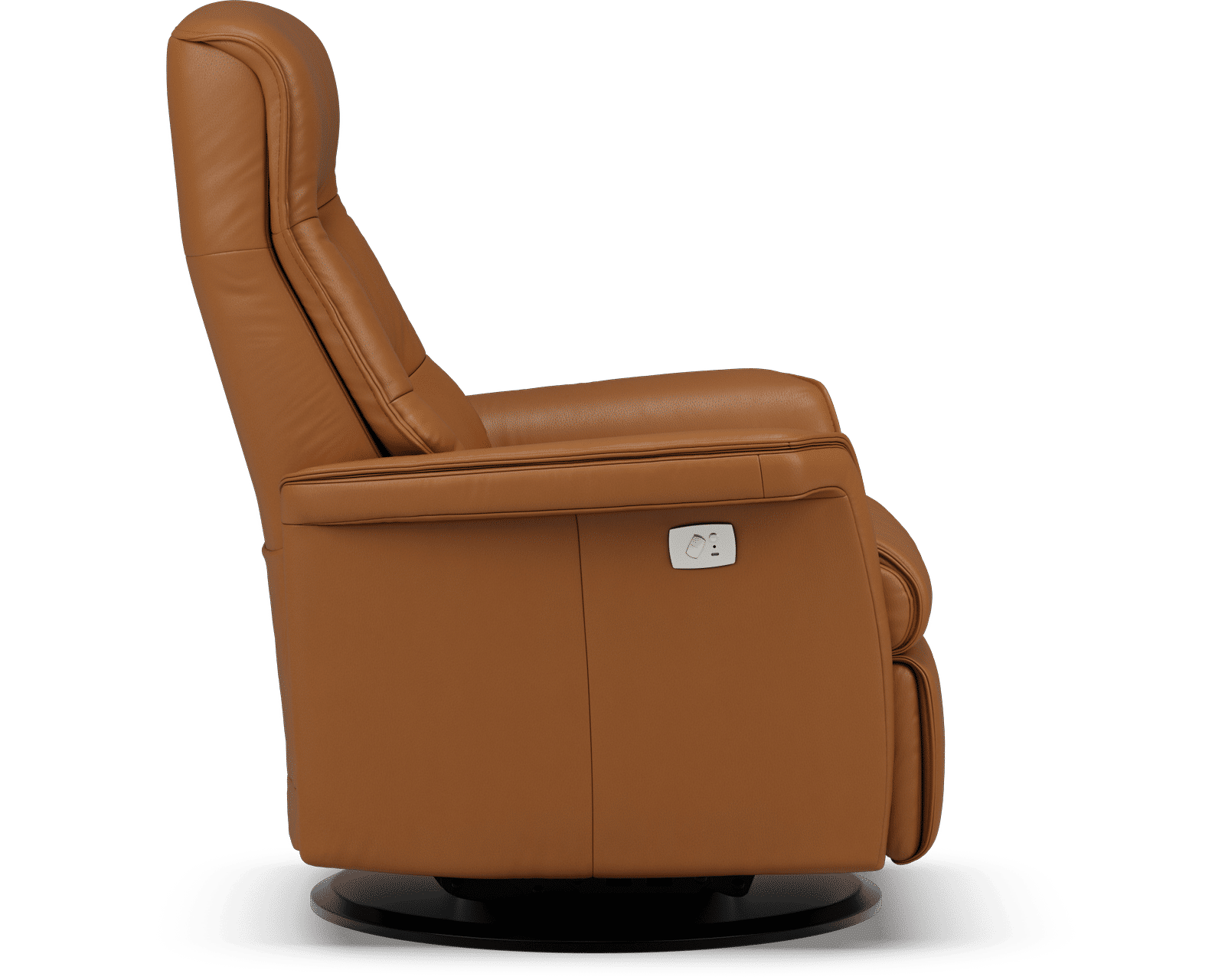 Chelsea Swivel Glider Relaxer Recliner Whiskey (Scandinavian Comfort That Moves With You) In stock - Experience Premium Comfort Without Paying a Premium.