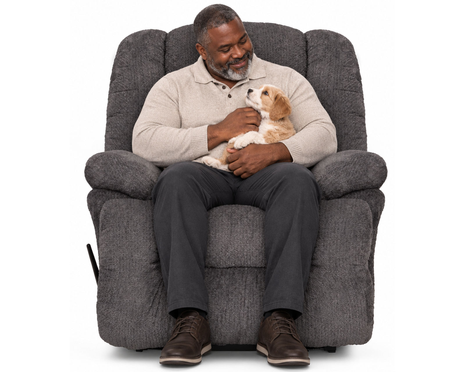 Everest 9517 500 lb. Oversized Big Man's Rocker Recliner (Built Bigger. Built Stronger. Built for Serious Comfort) 2 colors - Extra-Wide Comfort. Heavy-Duty Confidence.