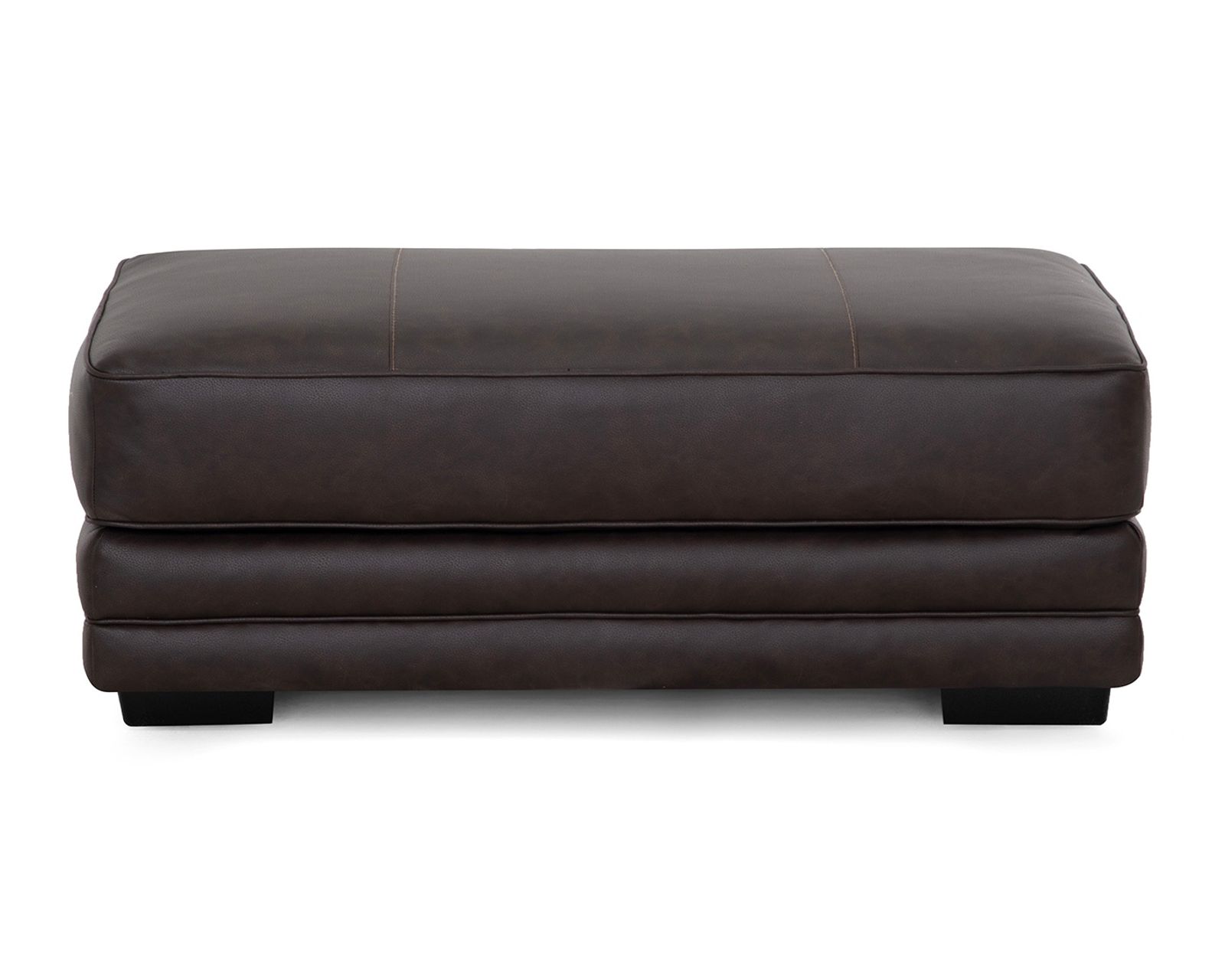 Prescott 101" Extra-Wide Sofa (Big on Space. Deep on Comfort. Designed to Make a Statement) - Shown in Leather Like Fabric Color Coffee