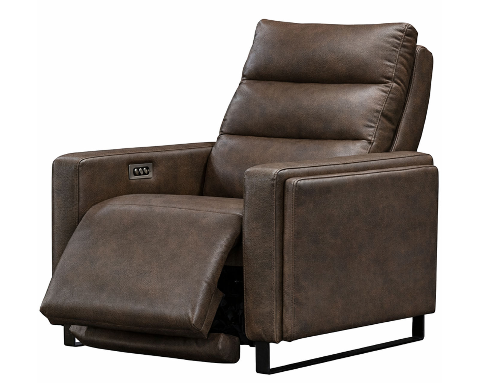 Flavie Dual Power Reclining Sofa — Available in Standard & Wide Cushions, 140+ Leather Options, and 80", 83", or 112" Widths - Crafted to Last. Designed to Impress.