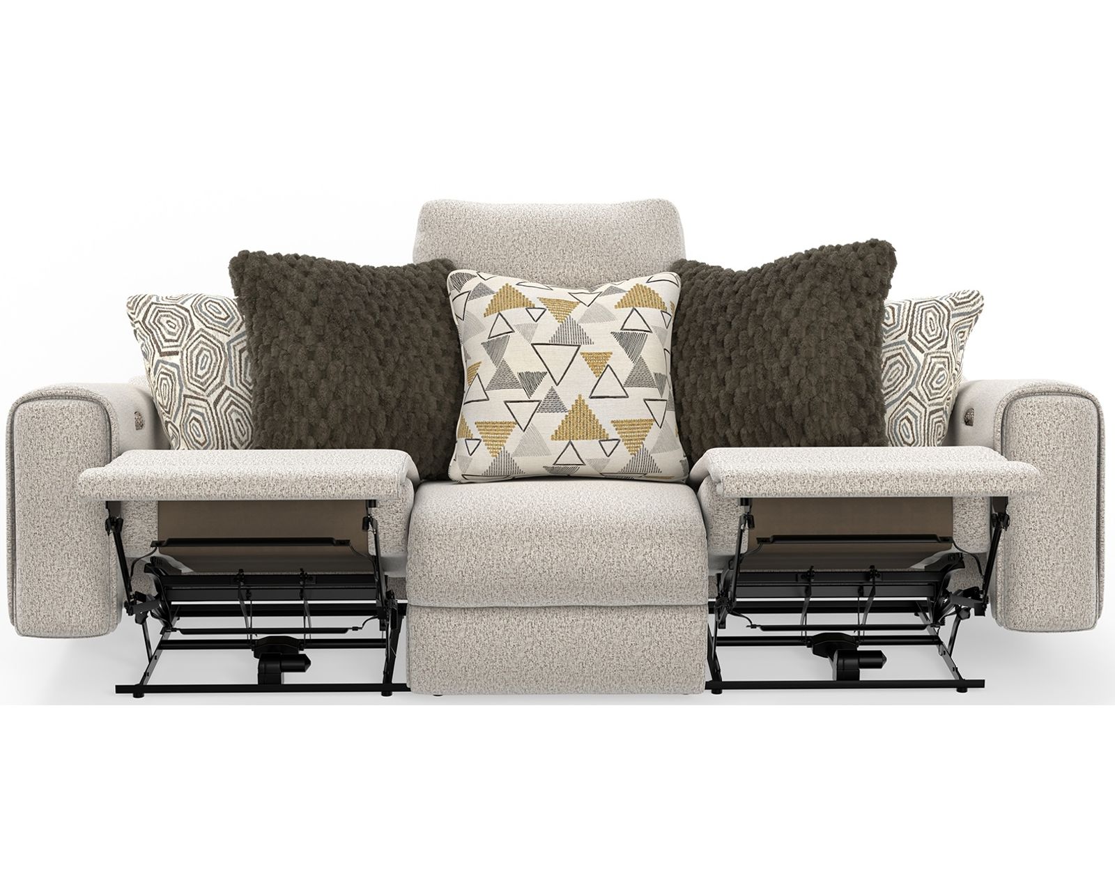 Micah 97" Extra-Wide Power Reclining Sofa - Deeper Seating. Smarter Support (includes pillows) - Comfort That Goes the Distance.
