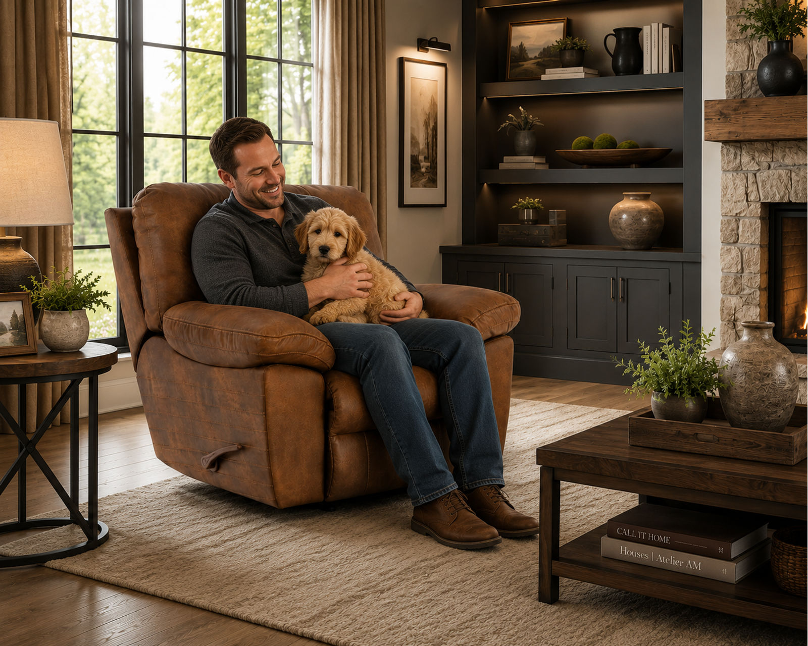 Stetson 91" Lay Flat Reclining Sofa (2 colors) leather like fabric - Exceptional Comfort Starts Here.
