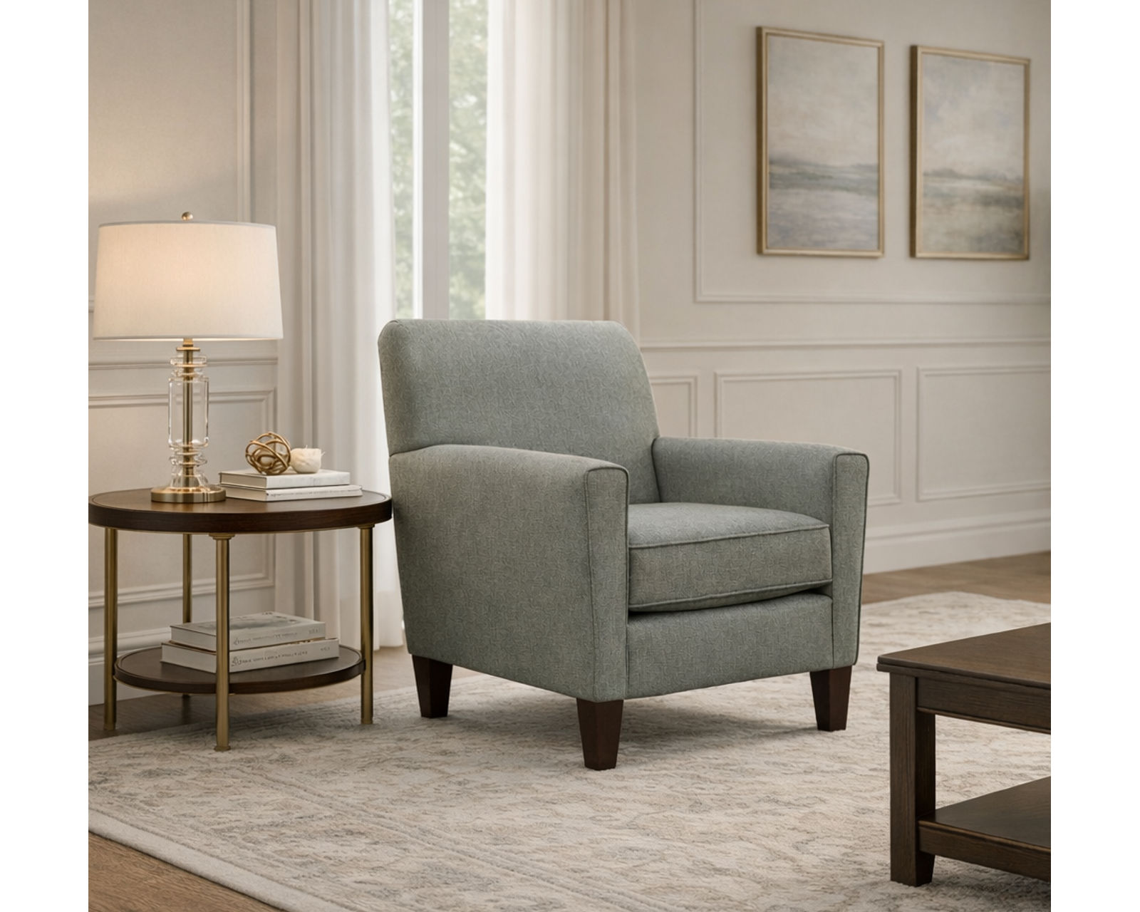 Collegedale 79" Sofa  (+100 Standard and Performance Fabrics) - Collegedale Chair