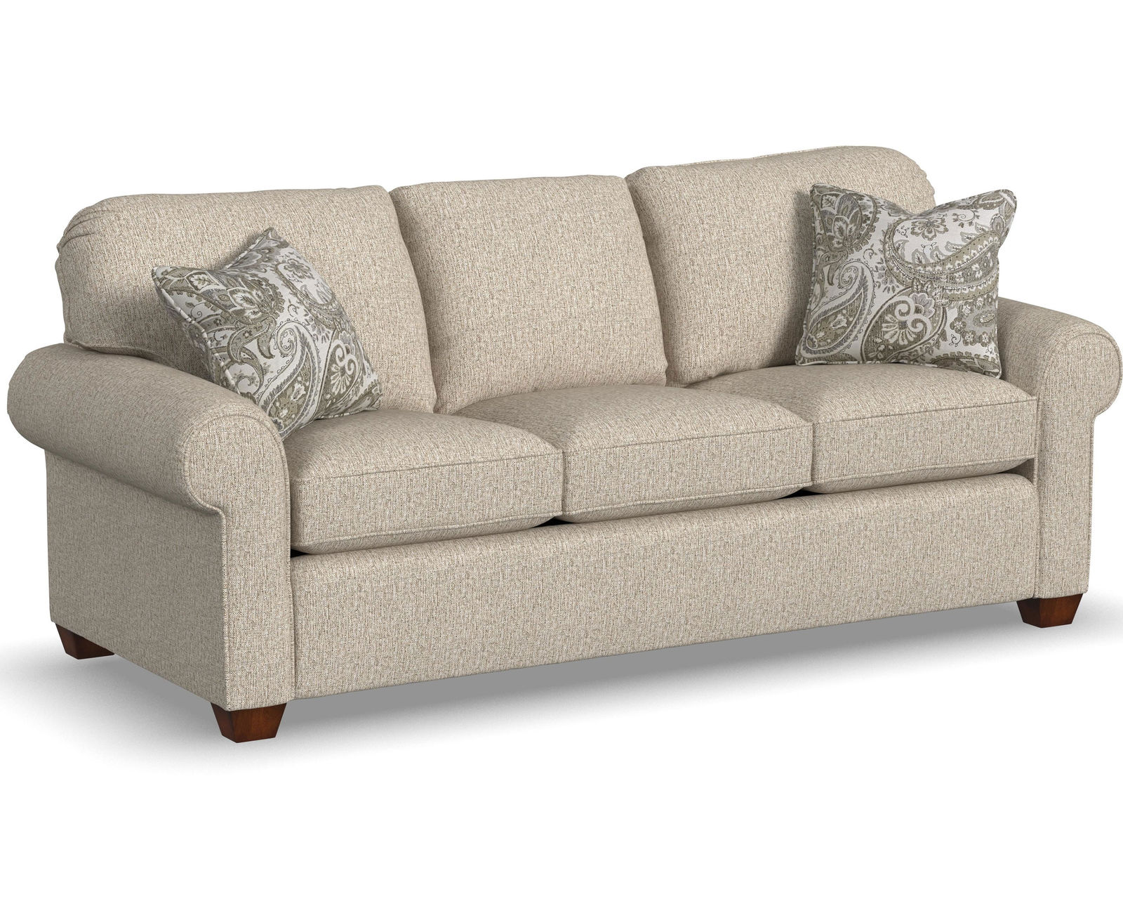 Thornton 5535 Sofa (100+ fabrics) 77" or 87" - Flexsteel first year warranty covers everything (product and labor)