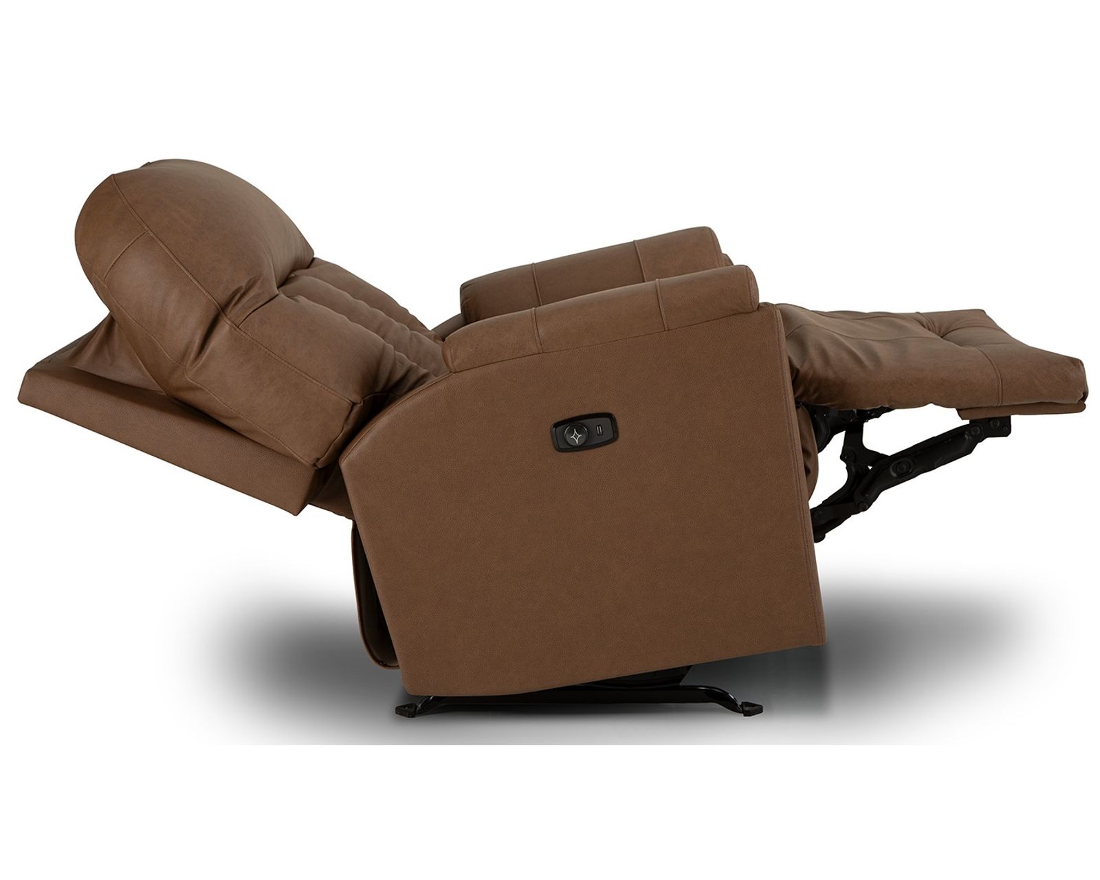 Suitably 88" Double Reclining Leather Sofa (+46 leathers) - Suitably Recliner - Space Saver - Rocker Recliner - Swivel Rocker Recliner
