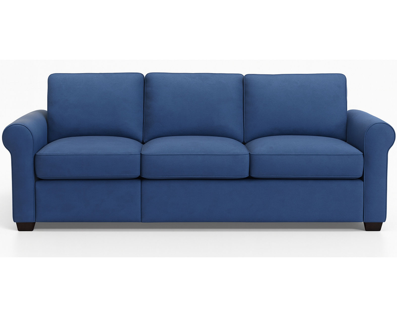 Madison 77656 Roll Arm Sofa (+60 fabrics) - Madison 89" Sofa (three cushion)