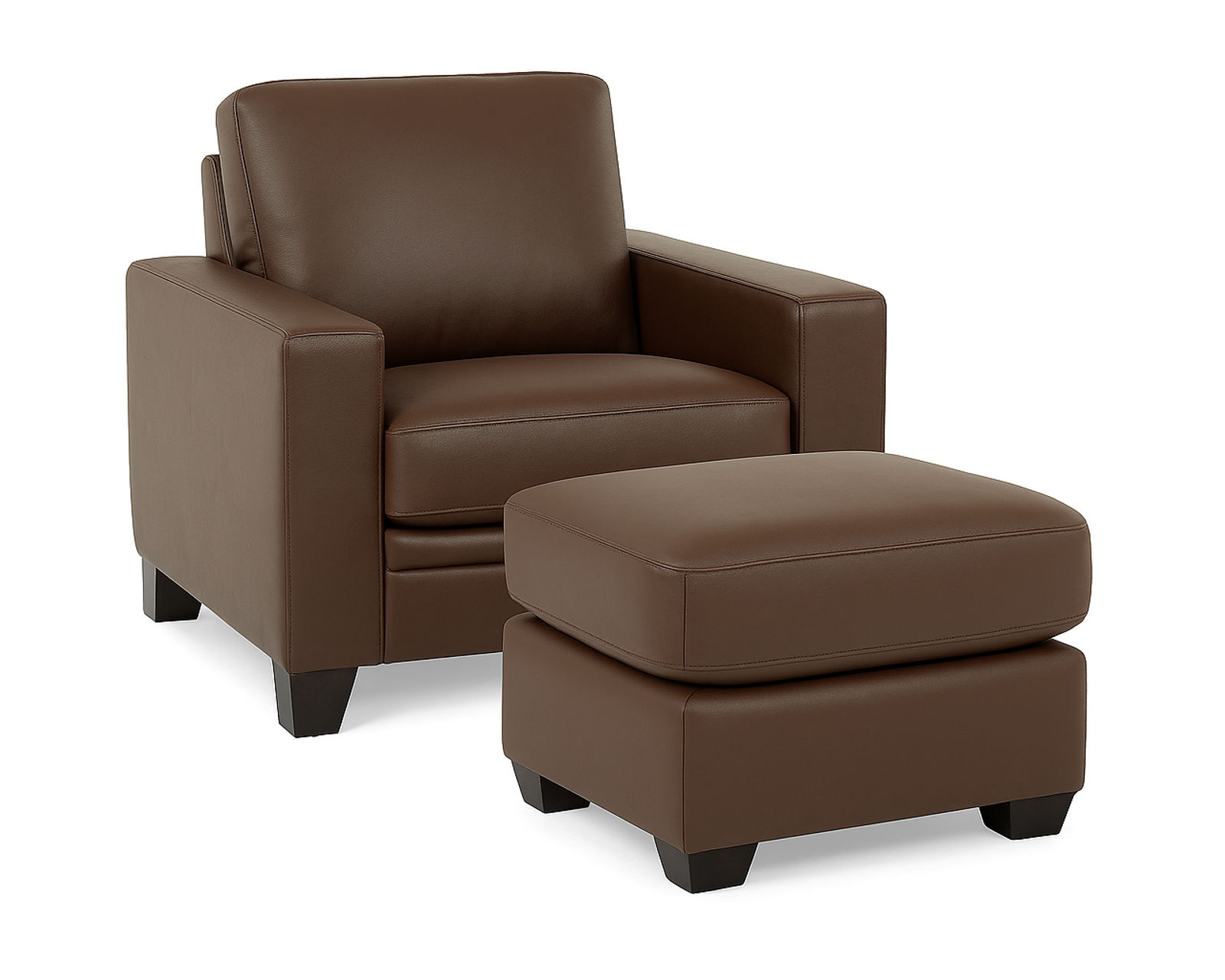 Creighton 77294 Leather Chair (+100 leathers) - Creighton Chair and Ottoman