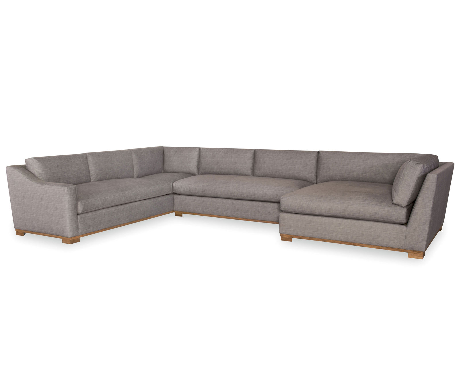Ryder Stationary Sectional (+75 fabrics) - Sectional Layout D