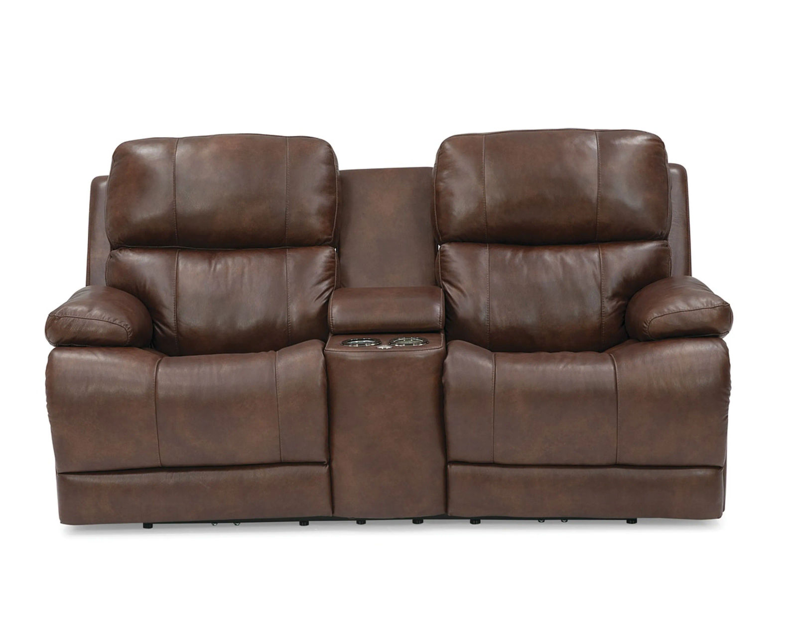 Kenaston 41064 Power Headrest Power Wallhugger Recliner (+200 colors) - Kenaston 76" Power Headrest Power Reclining Console Loveseat