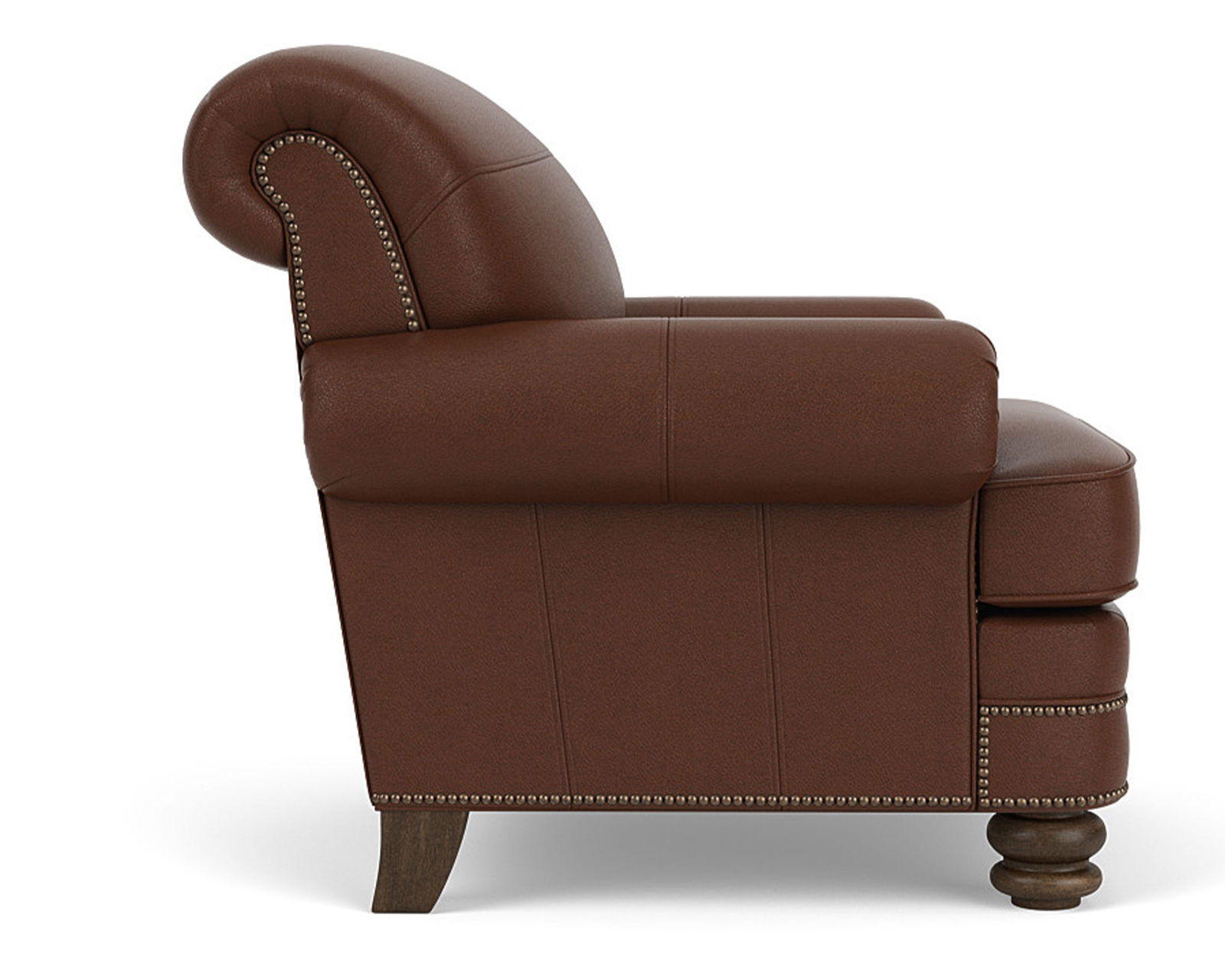 Bay Bridge 3791 Nailhead Loveseat (+50 leathers) - Bay Bridge Leather Nailhead Chair