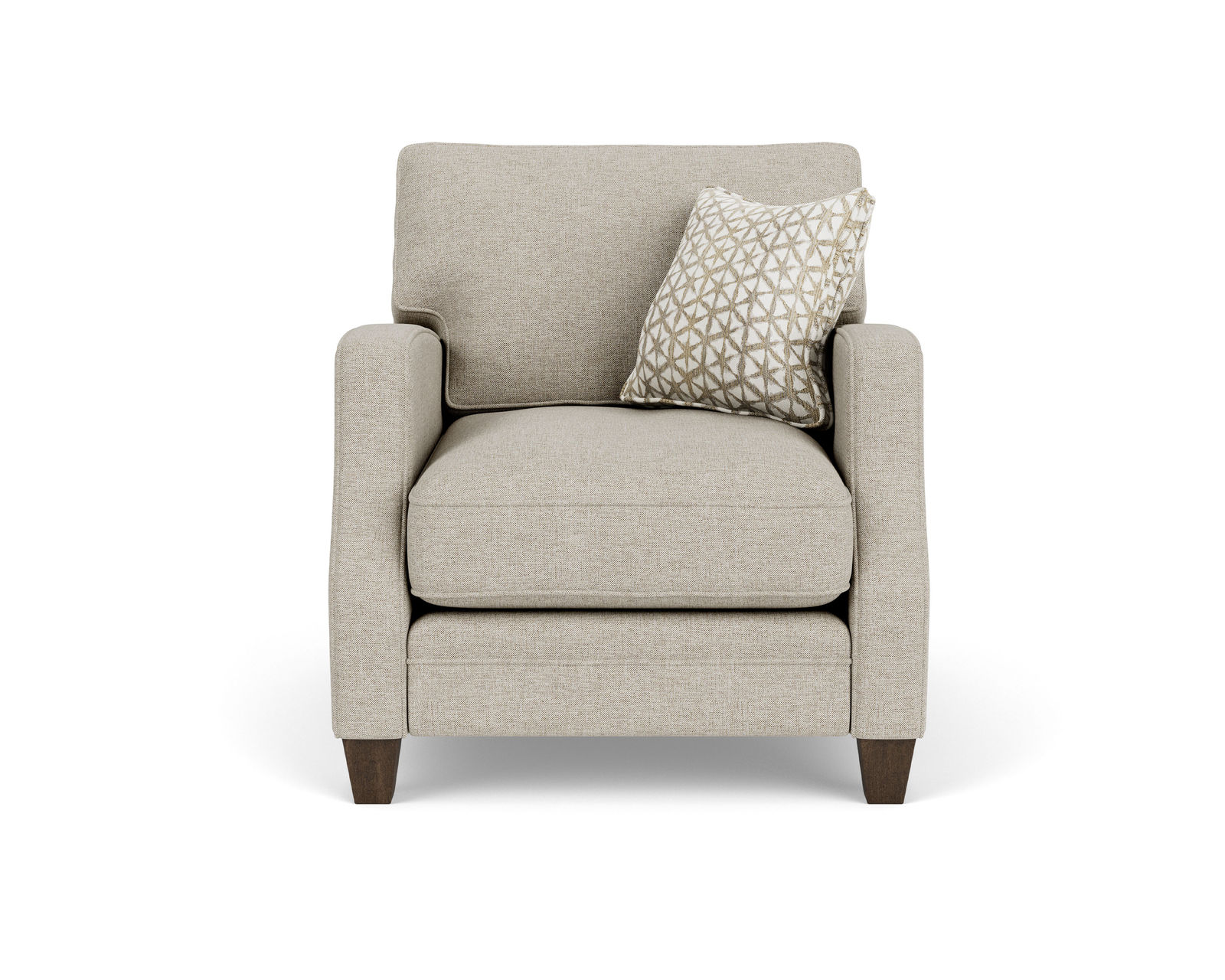 Lennox 7564 Chair (+100 fabrics) - Features the Flexsteel Blue Steel Seat Spring never needs replacing.