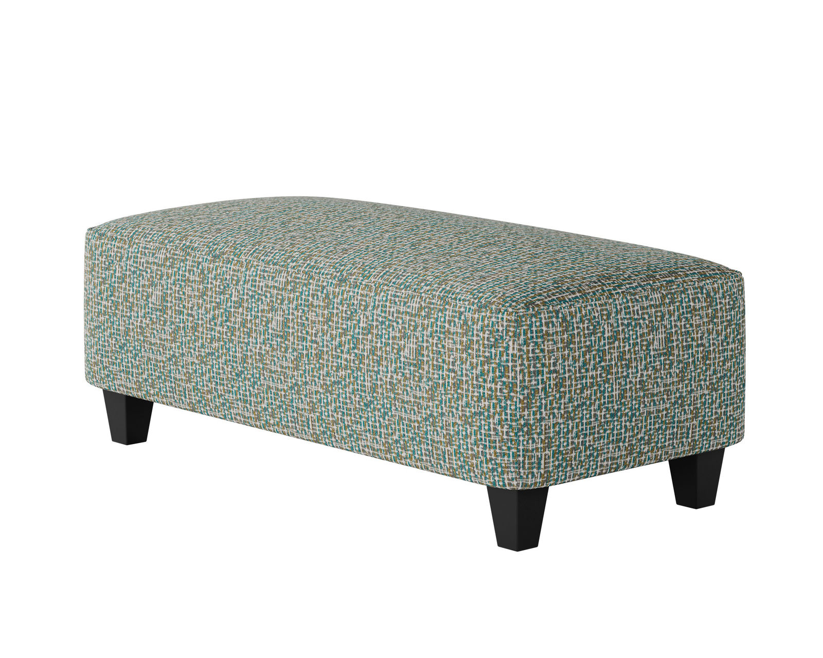 Max Pepper 86" Sofa 8210KP (includes pillows) performance fabric - Galaxy Pool 24" x 49" Cocktail Ottoman - 100