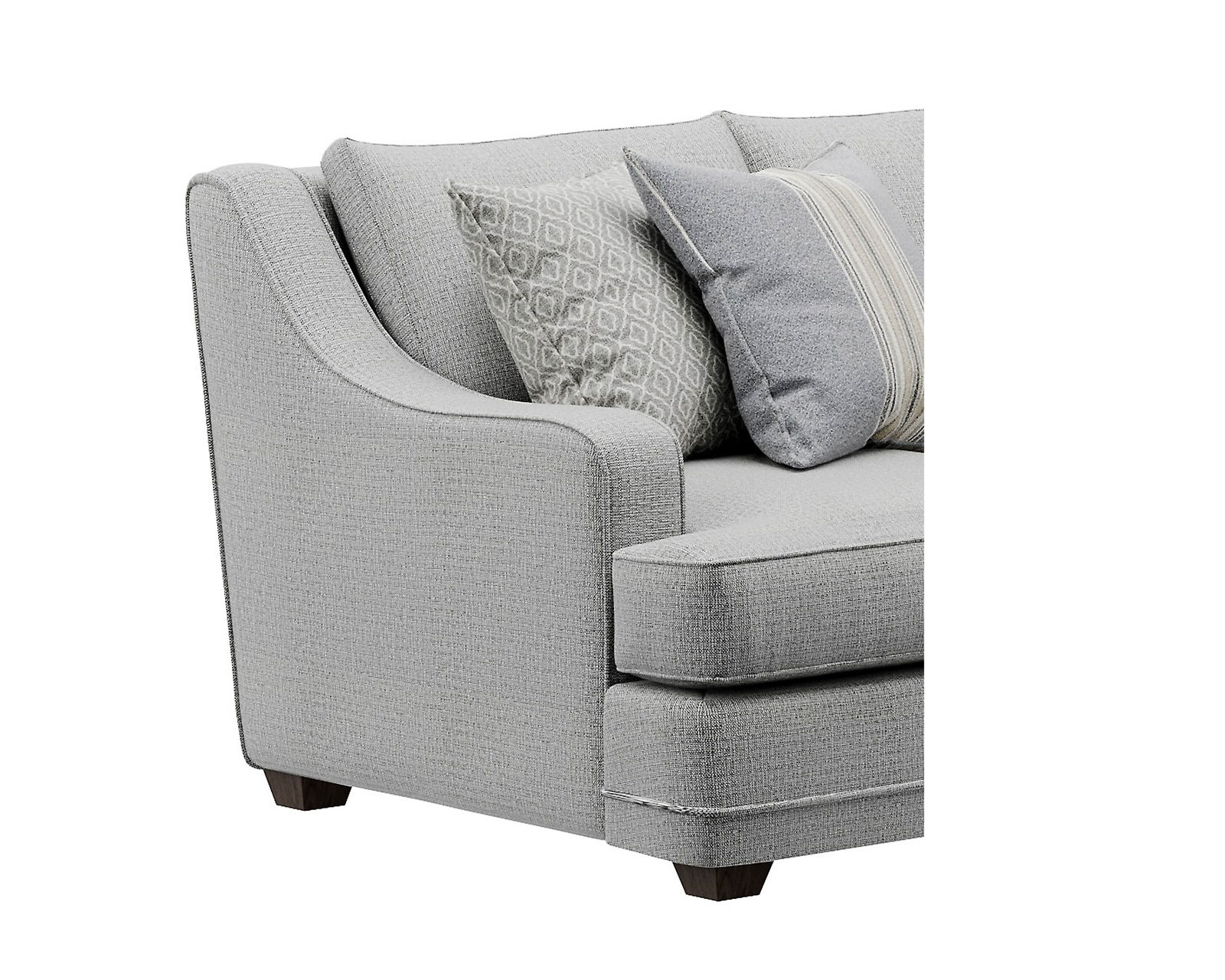 Limelight Two Piece Sectional (Includes Pillows) 97" x 124" - Includes pillows