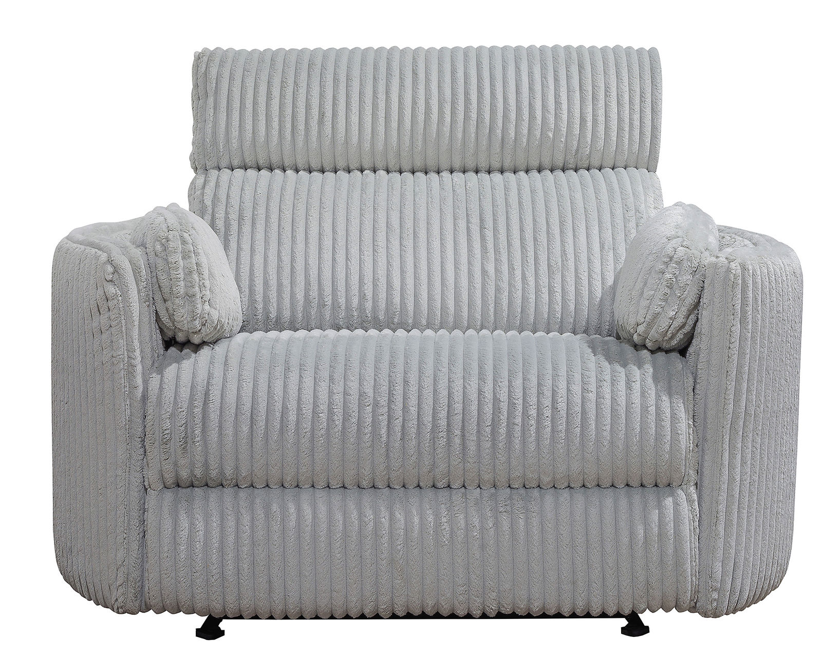 Radius XL Wide Power Glider Recliner Grey (in stock - Fast shipping) - Radius XL Grey Power Glider Recliner