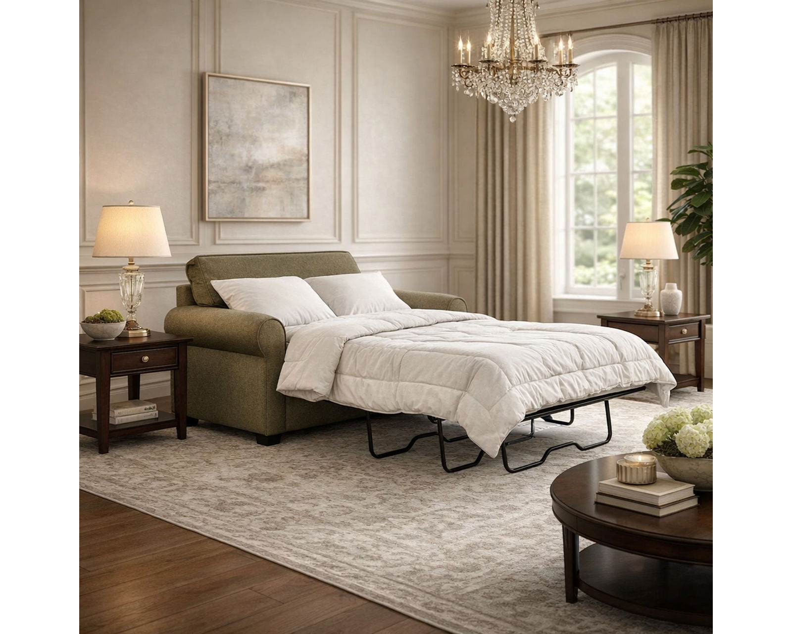 Seabury Twin-Full or Queen Sleeper  (+100 Standard and Performance Fabrics) - Seabury Twin Sleeper