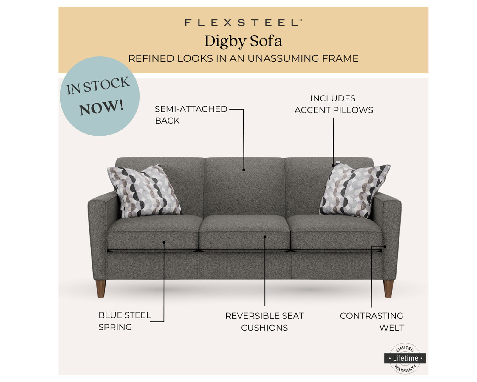 Digby 5966 Chair (In stock) - Digby Sofa (In stock)