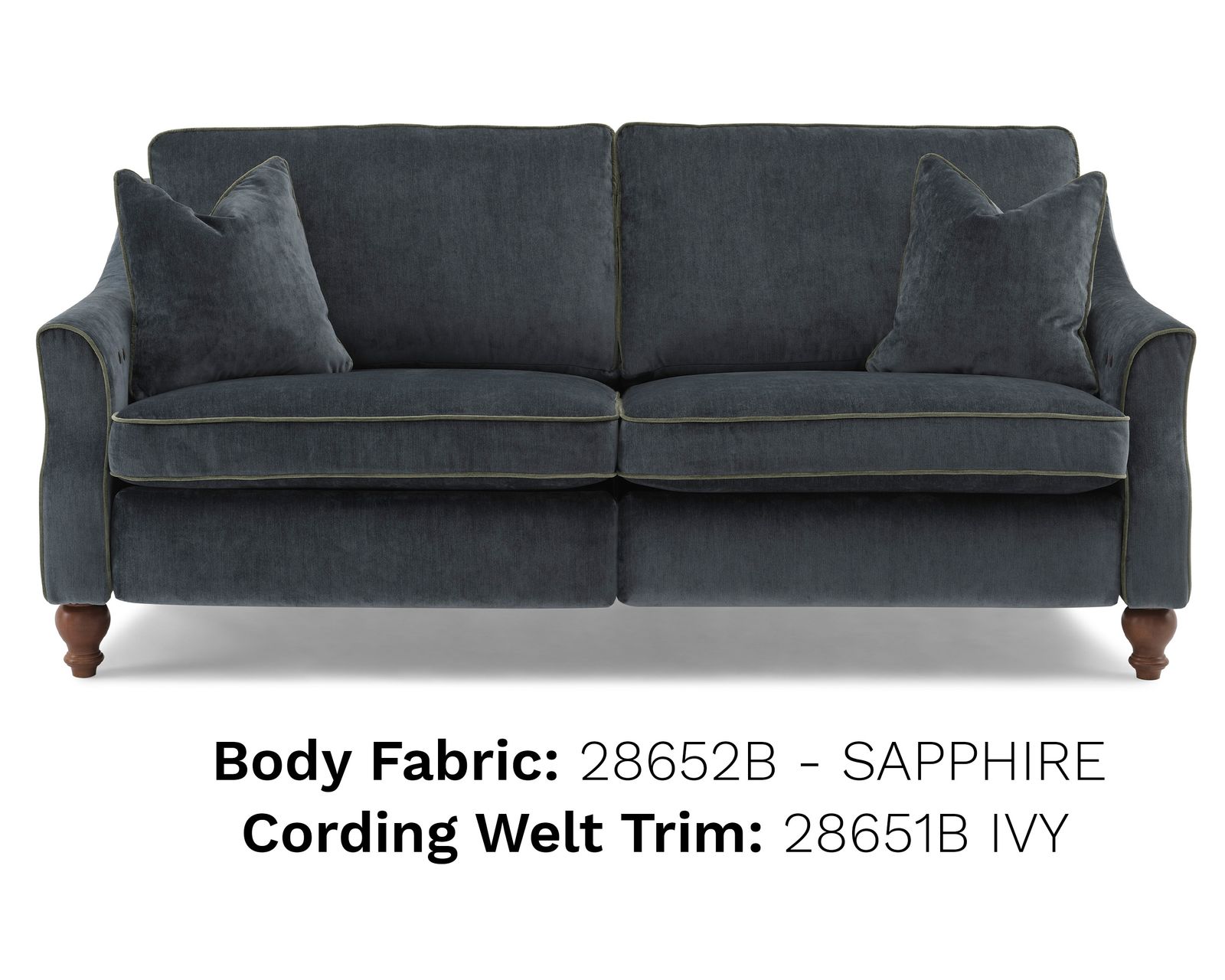 Erin & Ben Adeline 84" Incliner Sofa (+50 fabrics) - Adeline Incliner Sofa
