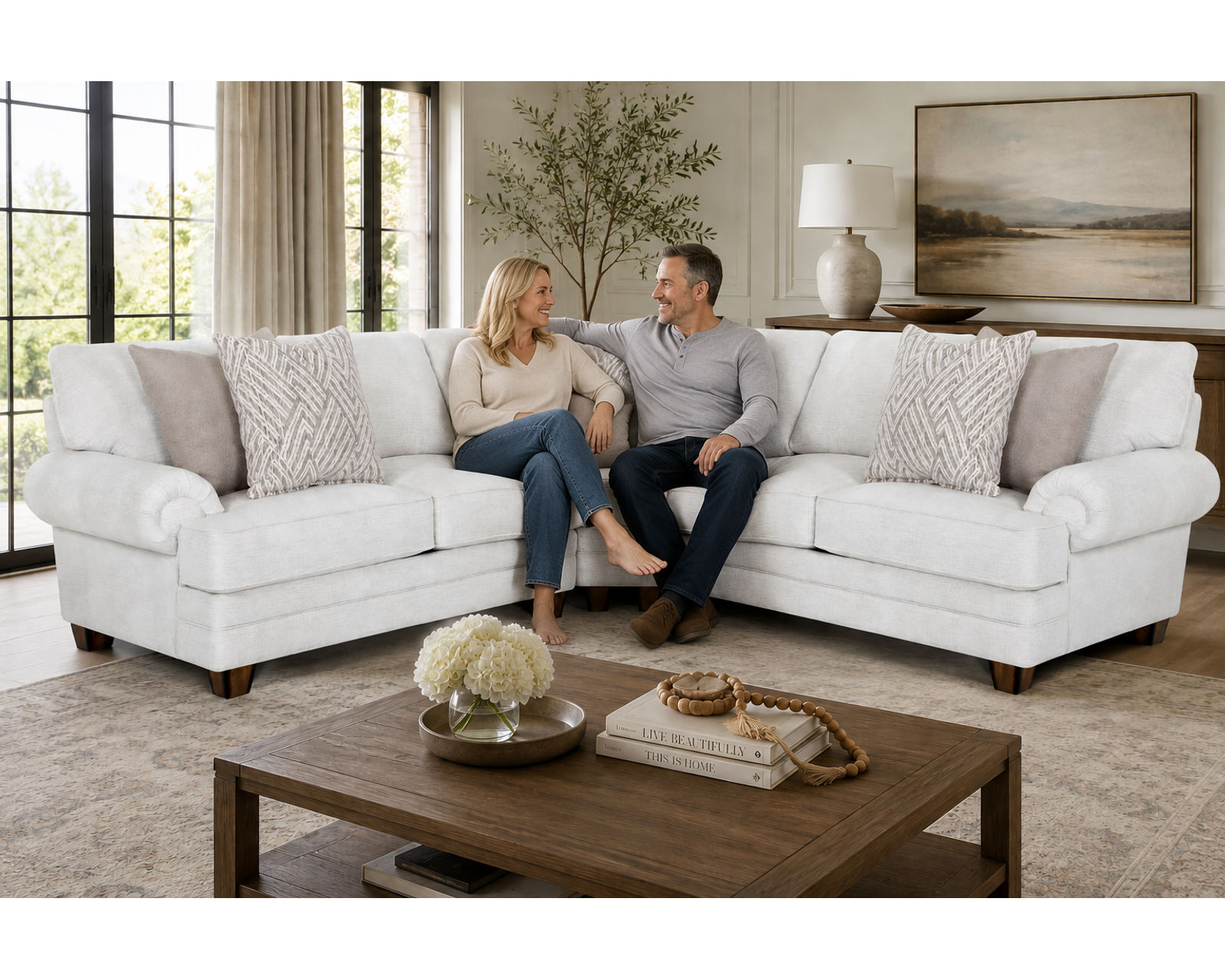 Hope 957 Modular Sectional (Classic Comfort. Generous Seating. Designed to Bring Everyone Together) - Designer Style Without the Designer Price.