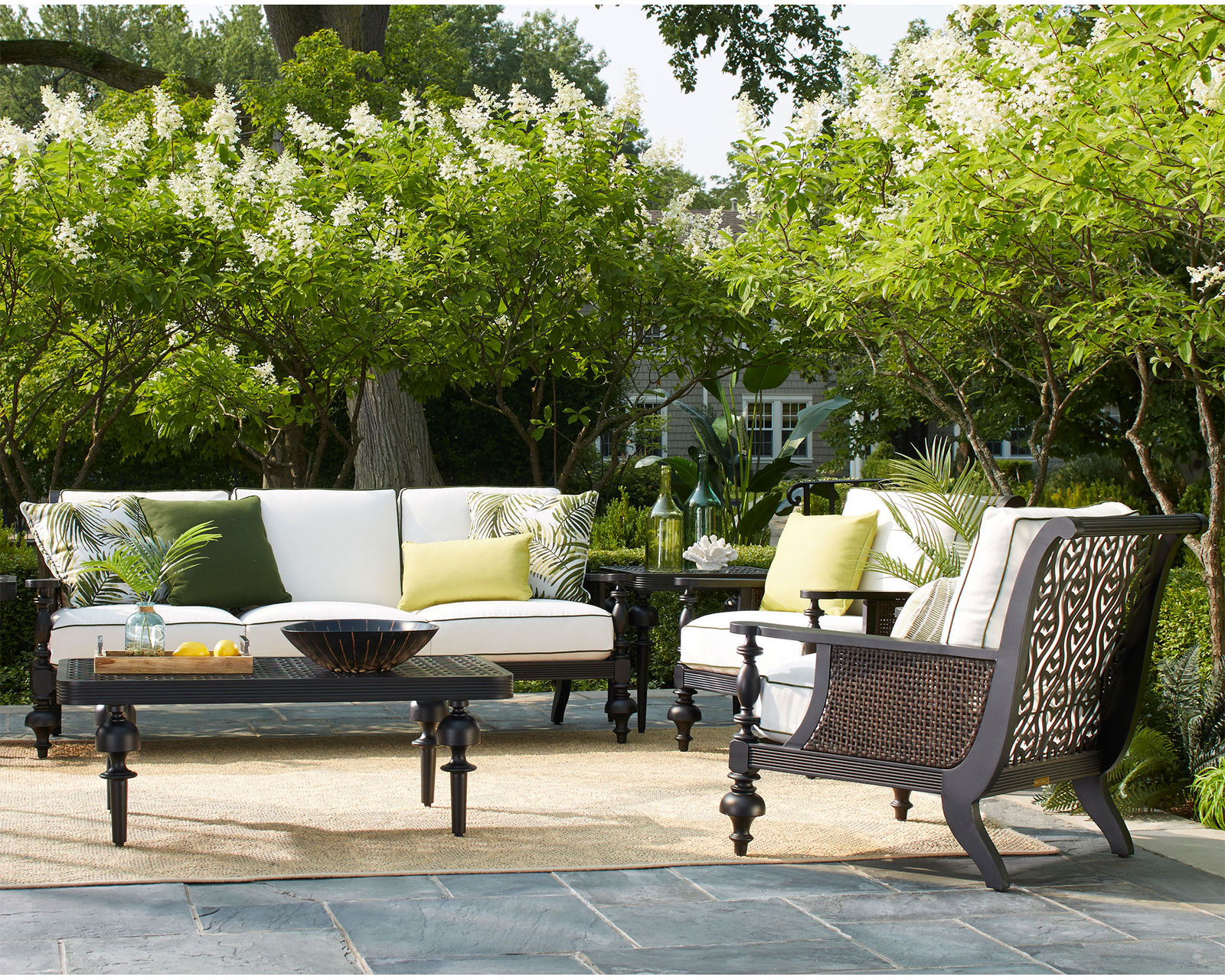 Hemingway Islands Sofa Collection (Made to order fabrics) - Hemingway Plantation Sofa Collection