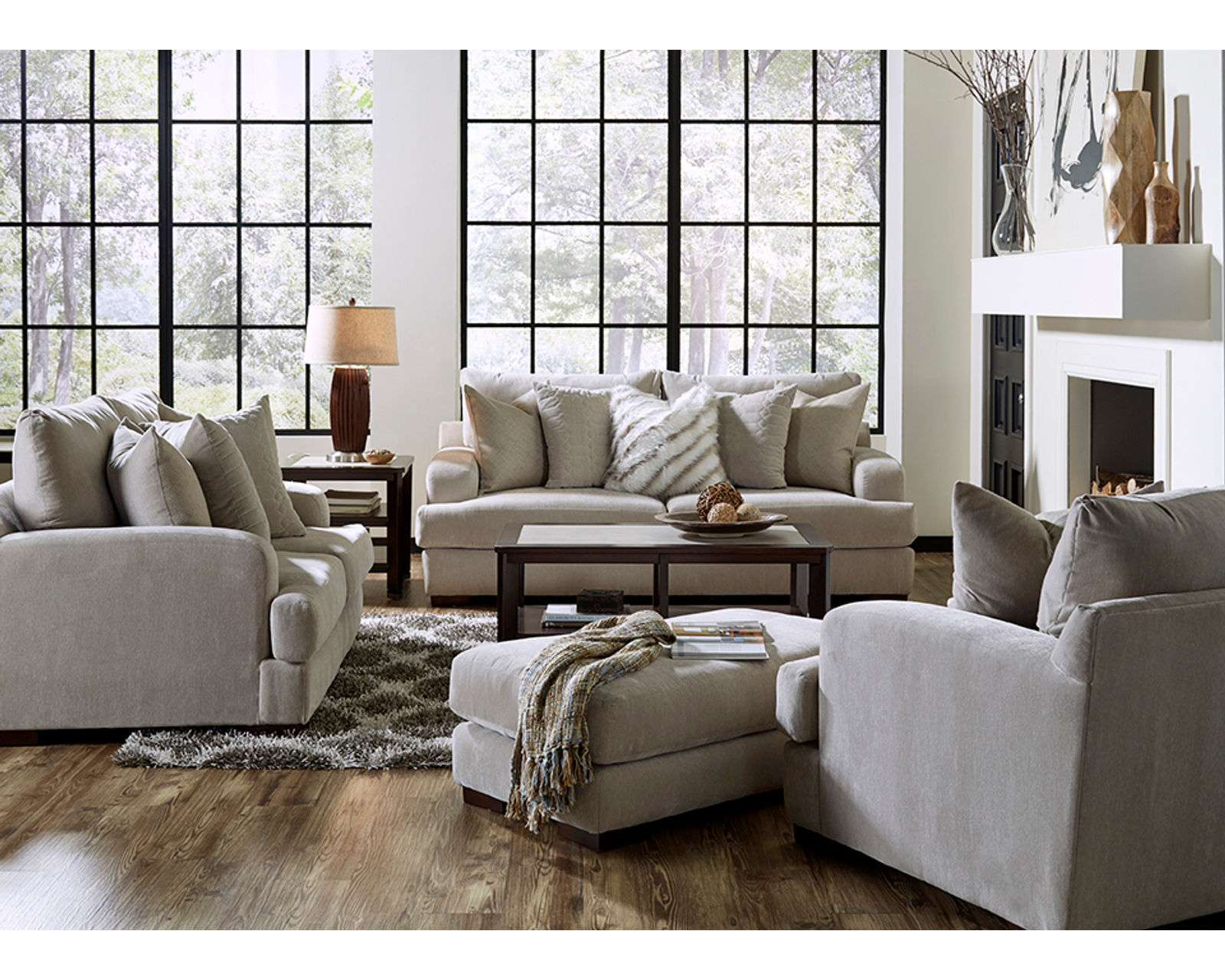 Gabrielle 87" Sofa (includes pillows) - Made for Living. Made in America.