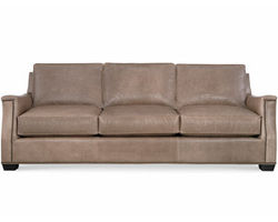 Brandon 84" or 96" Nail Head Leather Sofa (+45 leathers)