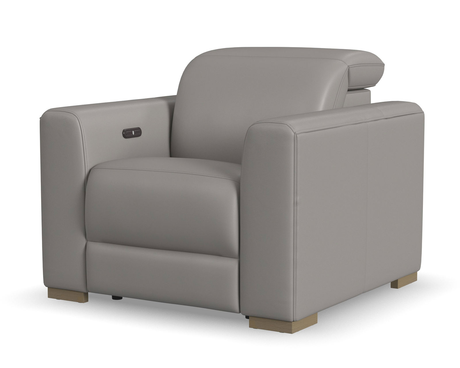 Aurora Leather Power Headrest Power Reclining Sectional (+2 colors) 749-01 - In stock - Aurora Power Recliner with Power Headrest