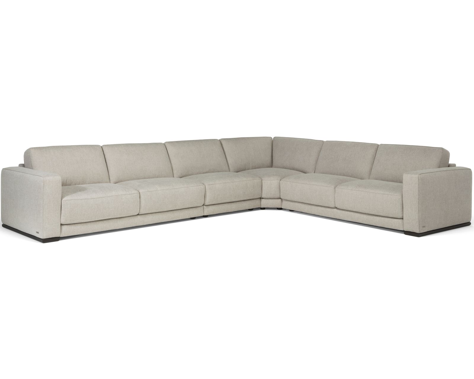 Boston C259 Stationary Sectional (+50 fabrics) - Layout I: Four Piece Sectional 157" x 123"