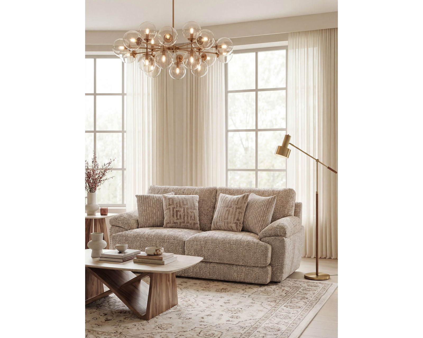 Jaden 93" Sofa (includes pillows) 2 colors - Sit Back. Relax. Love Your Home.