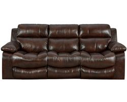 Positano Italian Leather 90" Double Reclining Sofa Italian Leather Luxury with European-Inspired Comfort