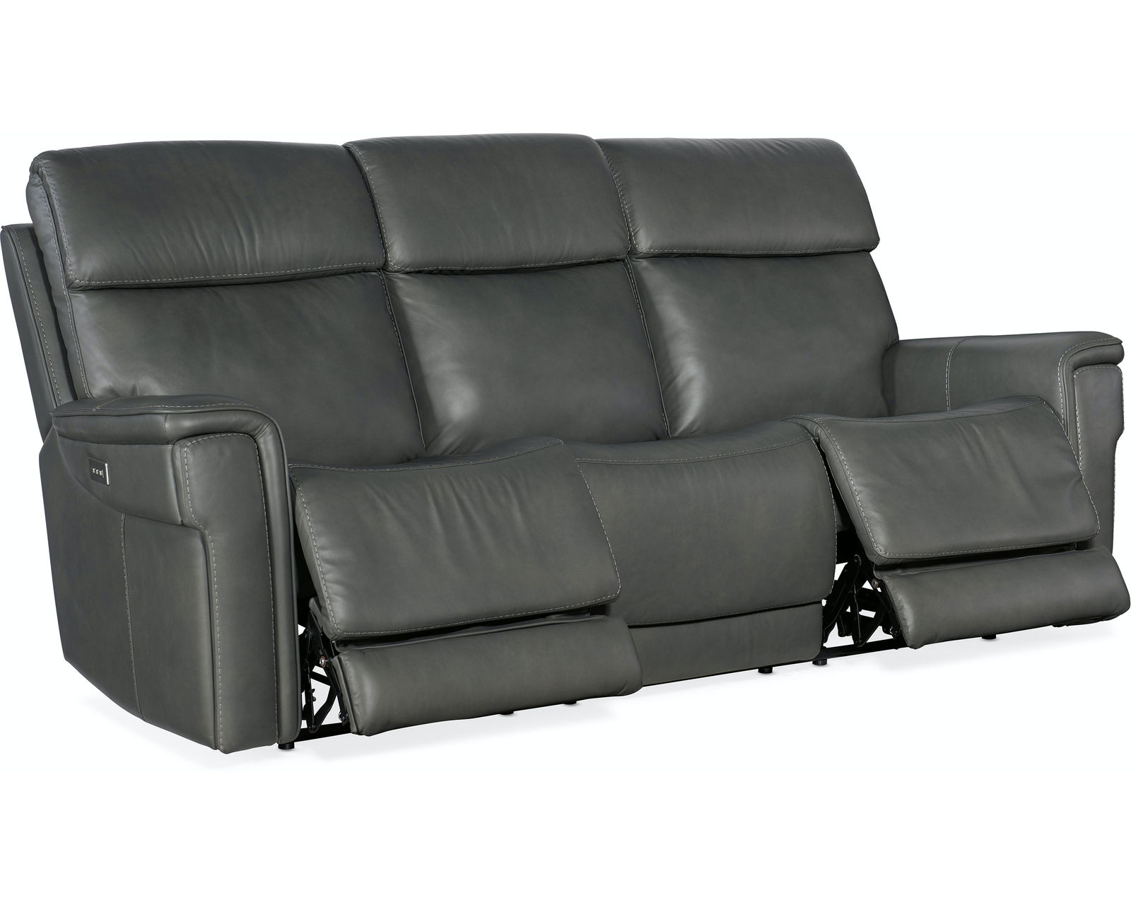 Lyra Zero Gravity Power Loveseat with Power Headrest (Gray) In stock - Lyra Zero Gravity Power Sofa with Power Headrest