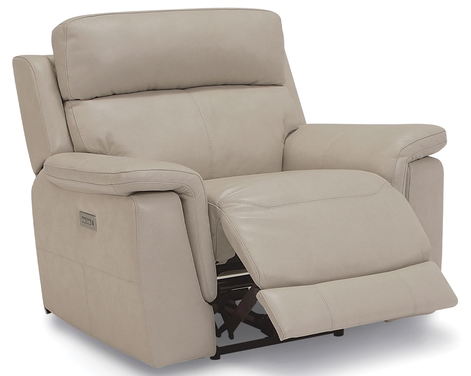 Henry 41051 Power Headrest Power Reclining Sectional (+100 leathers) - Henry Wallhugger Recliner