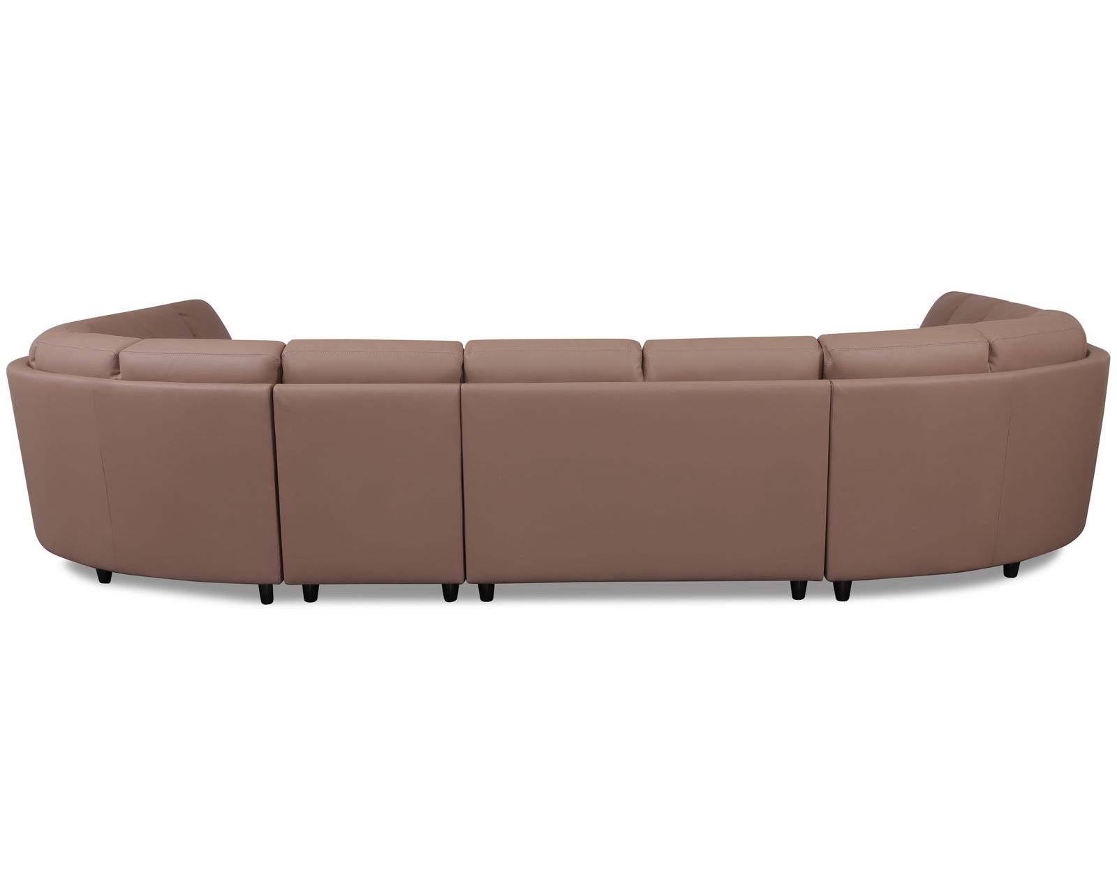 Creighton 77294 Sectional (+100 leathers) - Layout J: Six Piece Sectional  125" x 167" x 125"