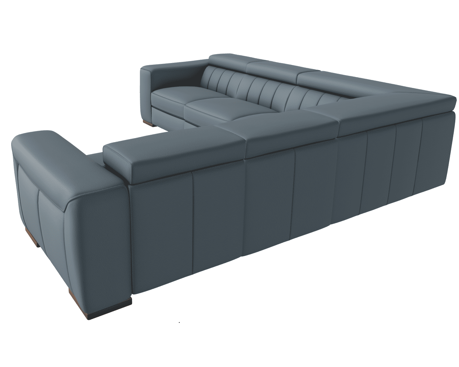 Forza X790 Stationary Sectional (+50 leathers) - Layout I: Five Piece Sectional 126" x 126"