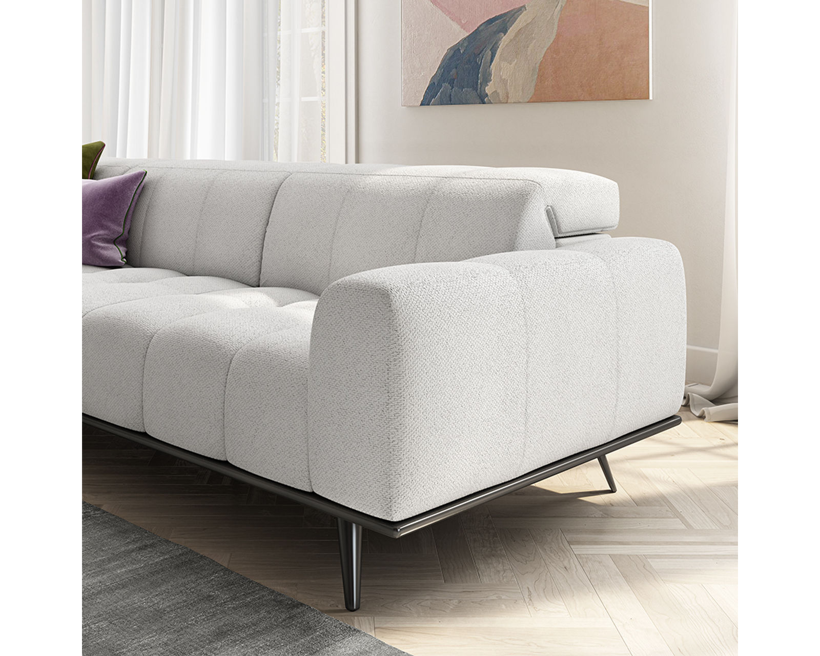 Scacco C293 Stationary Sectional (+45 fabrics)