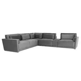 Layout C: Five Piece Sectional 123" x 137"