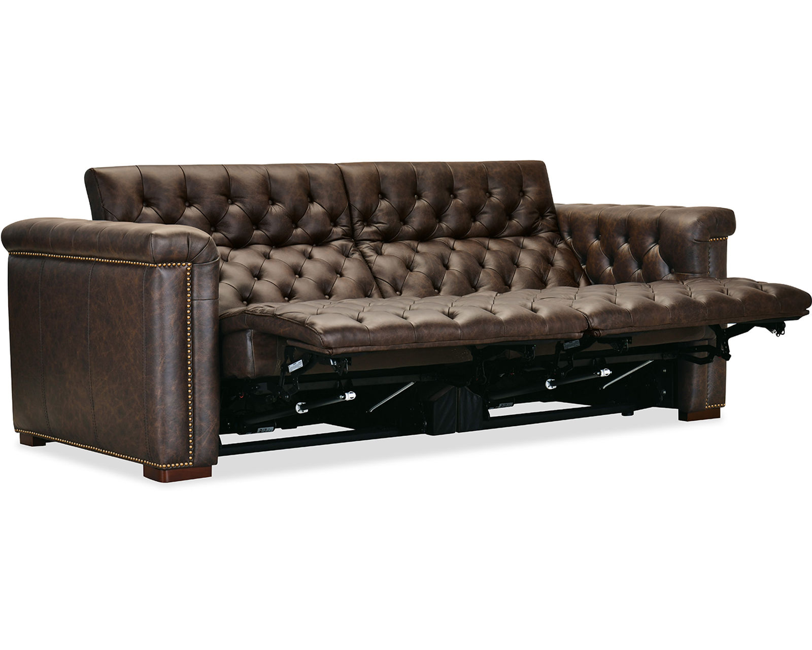 Savion Deux Two Cushion Power Headrest Power Reclining Sofa 089 (In stock)