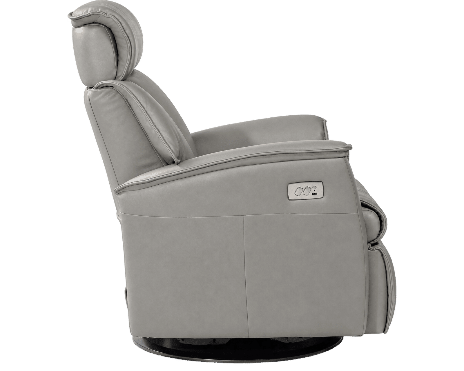Boss Swivel Glider Relaxer Recliner Cinder (Big Comfort. Bold Scandinavian Design. In stock) - Experience Premium Comfort Without Paying a Premium.
